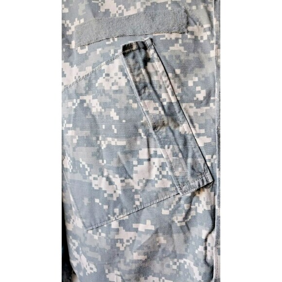 Digital Urban Camo ACU BDU Fatigue Shirt Light Zip Jacket Medium Long Army - Picture 4 of 8